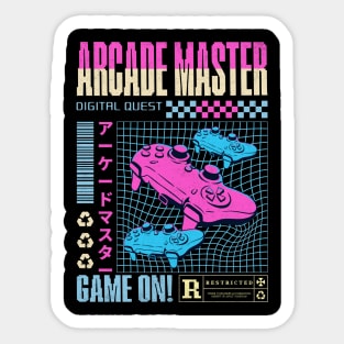 Arcade Master Sticker